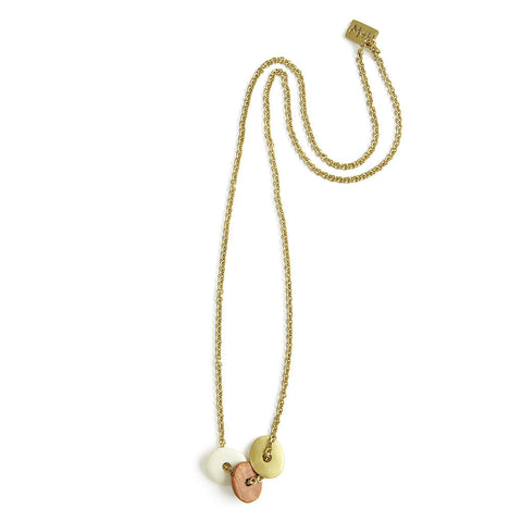 Zawadi Triple Charm Necklace - Kenya